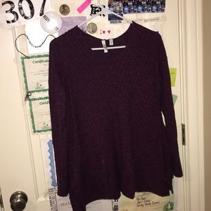 Purple nice long sleeve